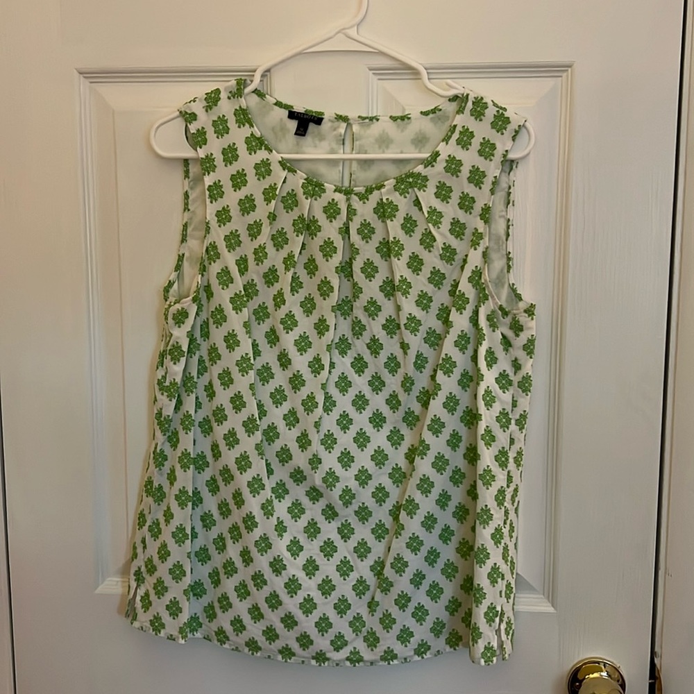 Talbots Embroidered Shell